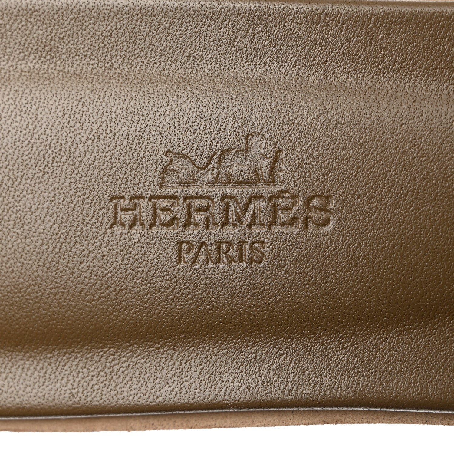 Hermes Epsom Oran Sandals 39 Etoupe 7 of 9
