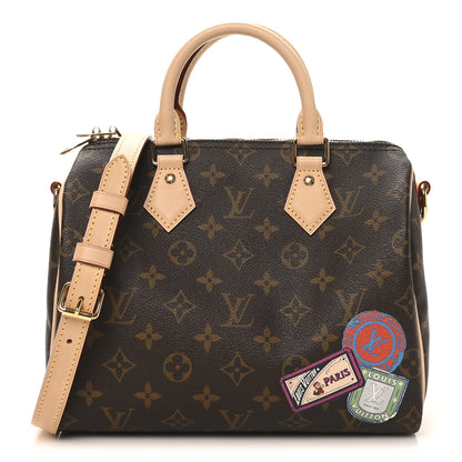 Louis Vuitton Monogram My World Tour Speedy Bandouliere 25 1 of 12