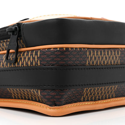 Louis Vuitton X NIGO Giant Damier Ebene Monogram Nano Amazone Messenger 9 of 12