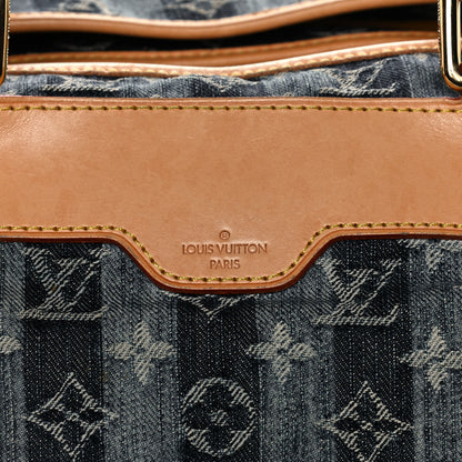 Louis Vuitton Denim Raye Cabas GM 7 of 12