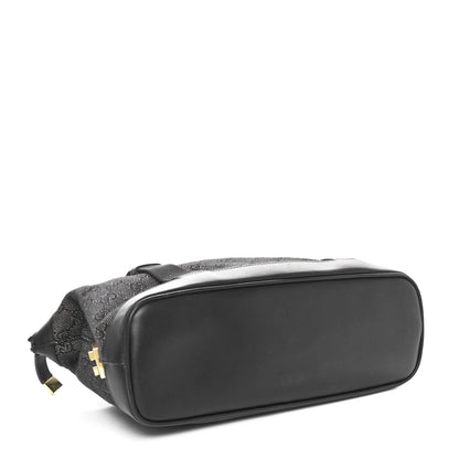 Gucci Monogram Carry On Duffle Bag Black 4 of 10