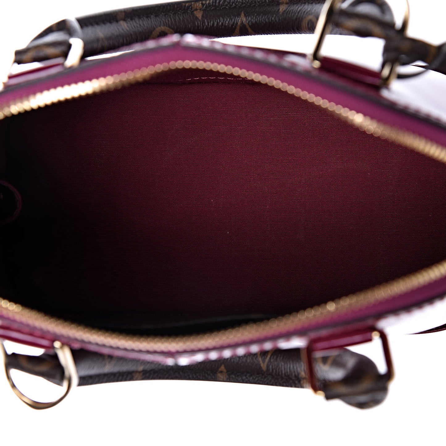 Patent Monogram Alma BB Magenta