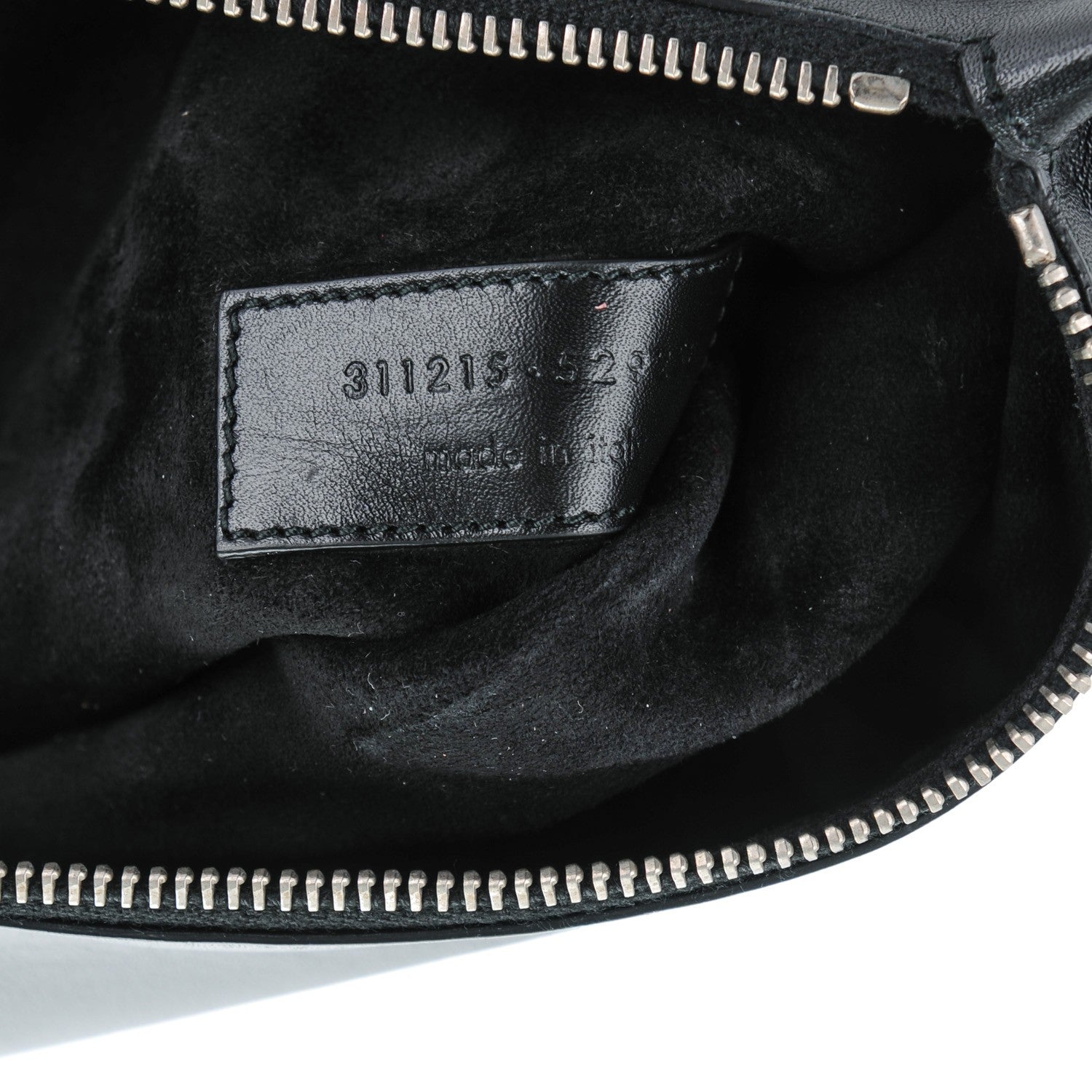 Saint Laurent Calfskin Suede Reversible Shopping Tote Black 10 of 10