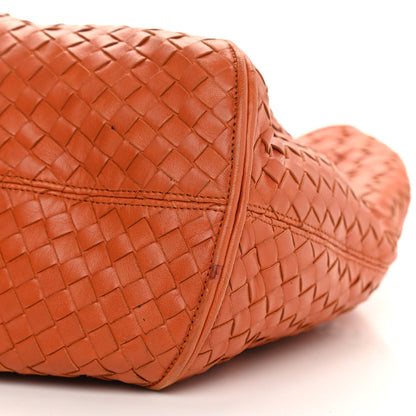 Bottega Veneta Nappa Intrecciato Ball Hobo Orange 9 of 11