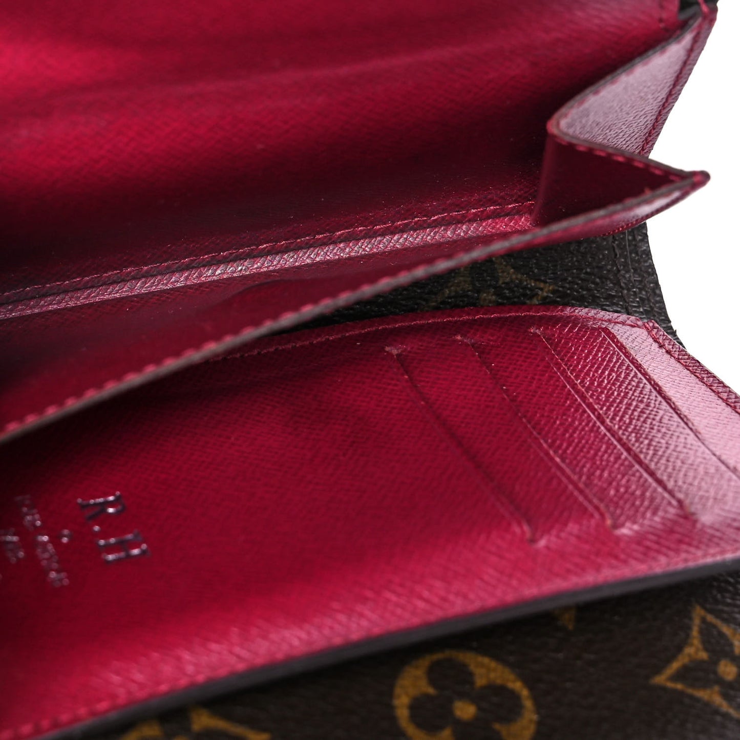 Epi Monogram Marie-Lou Compact Wallet Fuchsia