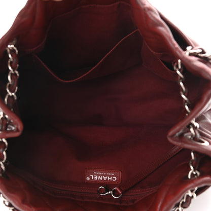 Chanel Caviar Quilted Large Timeless CC Soft Tote Dark Red 7 of 11