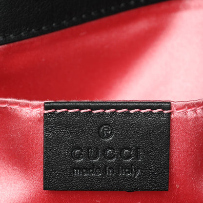 Gucci Velvet Matelasse Mini GG Marmont Shoulder Bag Black 6 of 8