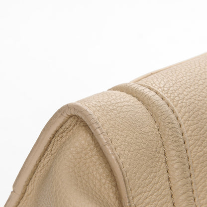 Celine Pebbled Calfskin Mini Luggage Cream 9 of 10