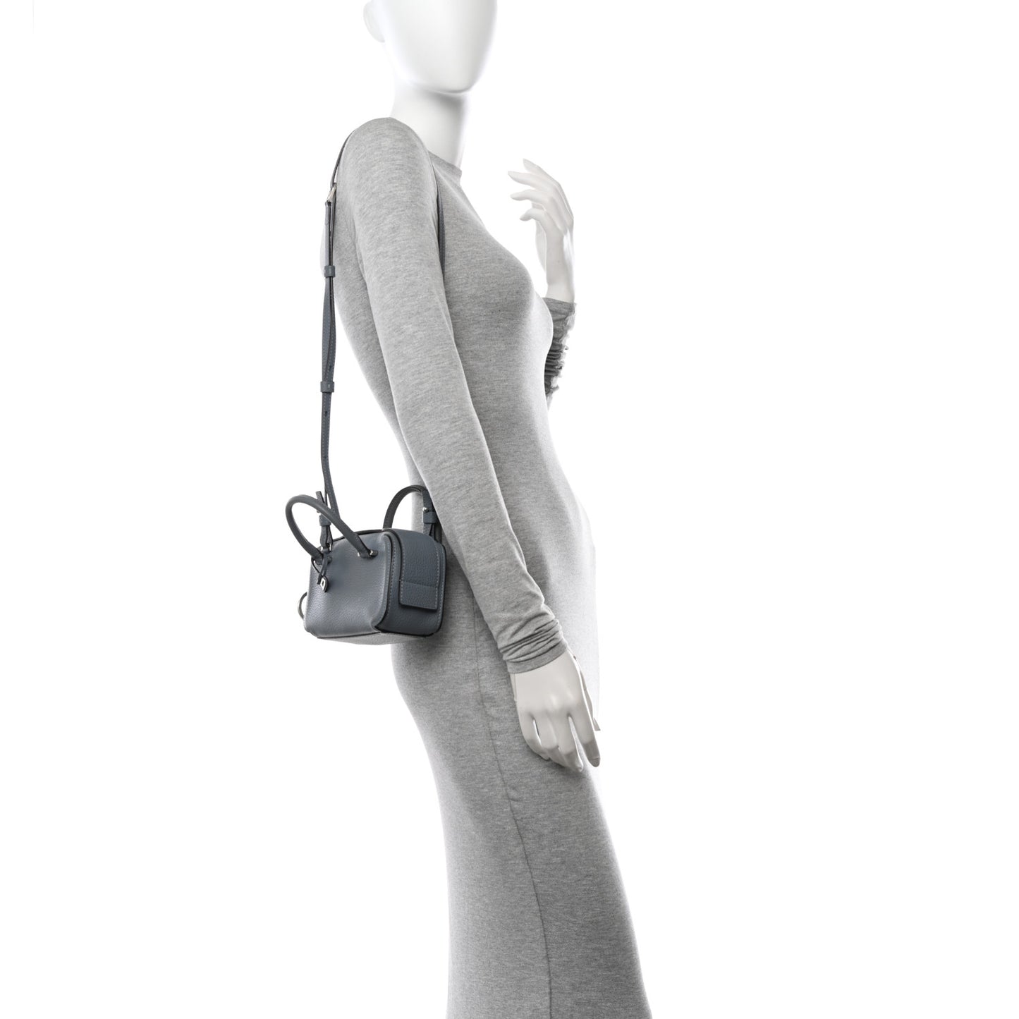 Taurillon Soft Nano Cool Box Satchel Pacific