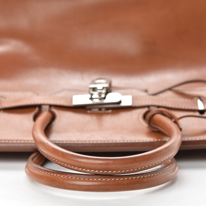 Hermes Natural Barenia Birkin 35 Fauve 10 of 45