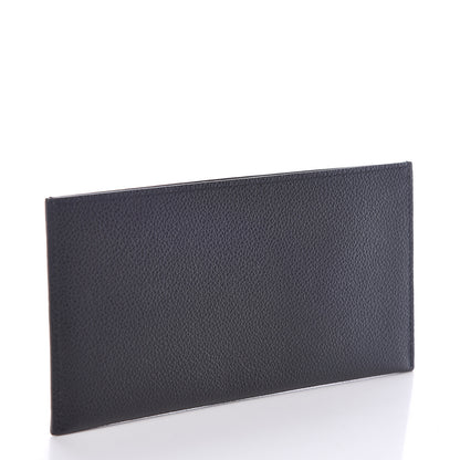 Louis Vuitton Calfskin Felicie Chain Wallet Card Holder Insert Black 3 of 6