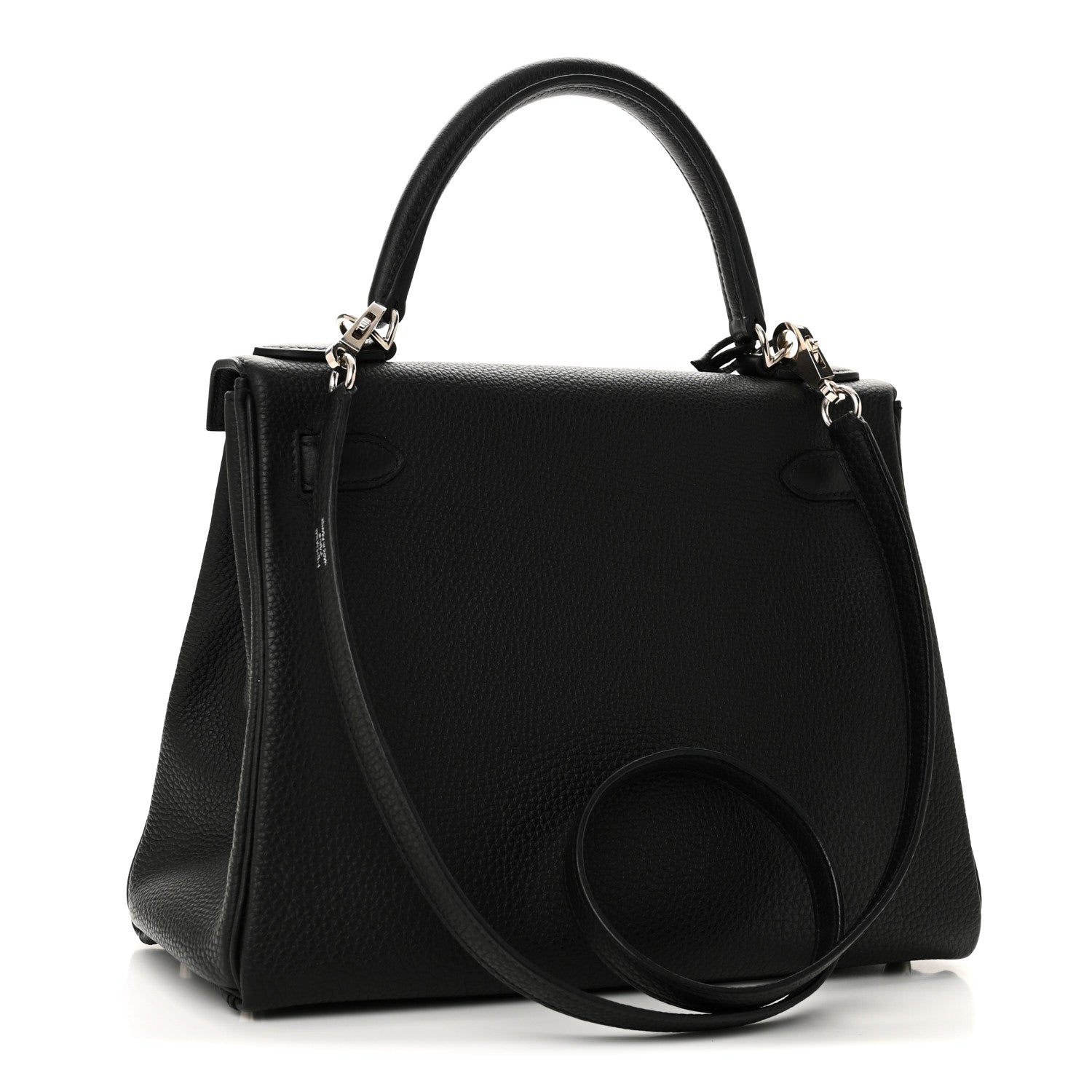 Hermes Togo Kelly Retourne 28 Black 3 of 11