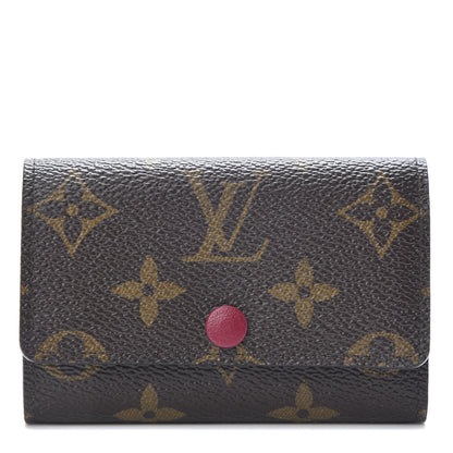 Louis Vuitton Monogram 6 Key Multicles Holder Fuchsia 1 of 8