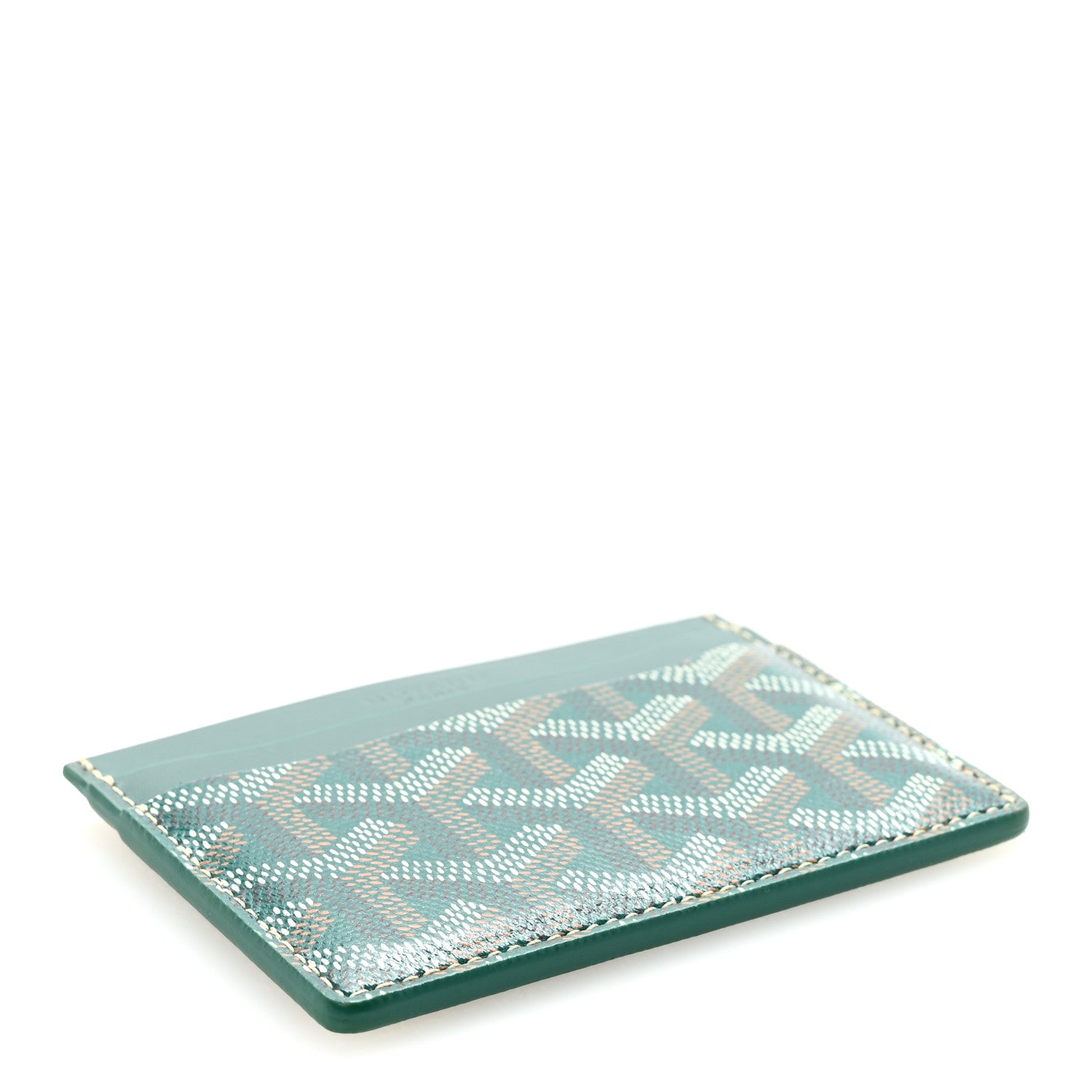 Goyard Goyardine Saint Sulpice Card Holder Green 4 of 7