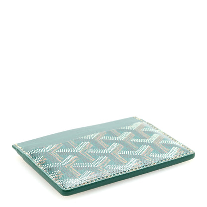 Goyard Goyardine Saint Sulpice Card Holder Green 4 of 7
