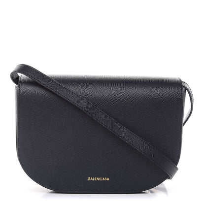 Balenciaga Signature Grained Calfskin Logo S Ville Day Bag Bleu Tempete Jaune 1 of 9