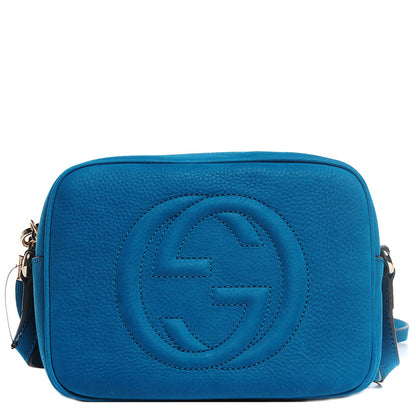 Gucci Vitello Range Small Soho Disco Bag Deep Cobalt 1 of 9
