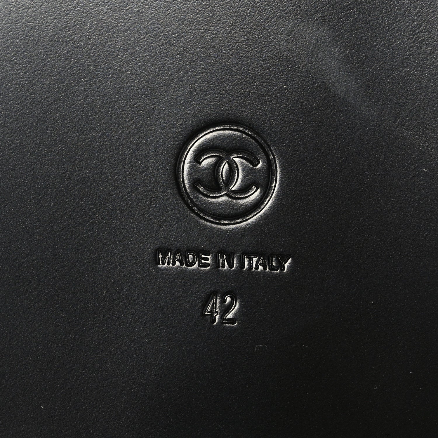 Chanel Lambskin Velcro Dad Sandals 42 Black 8 of 8