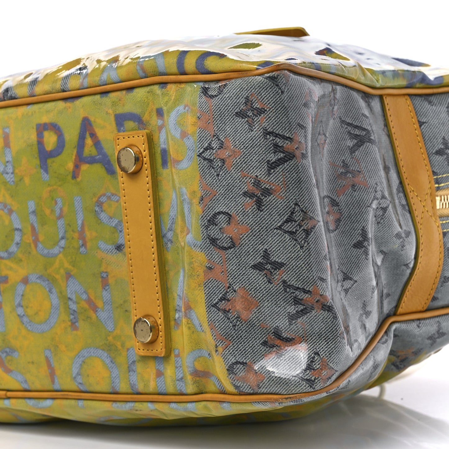 Monogram Pulp Defile Weekender GM Yellow