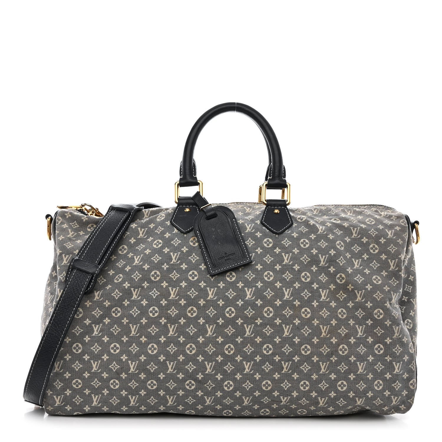 Louis Vuitton Monogram Idylle Speedy Voyage Bandouliere 45 Encre 1 of 14