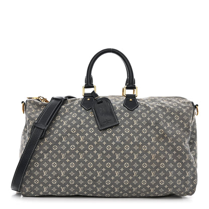 Louis Vuitton Monogram Idylle Speedy Voyage Bandouliere 45 Encre 1 of 14
