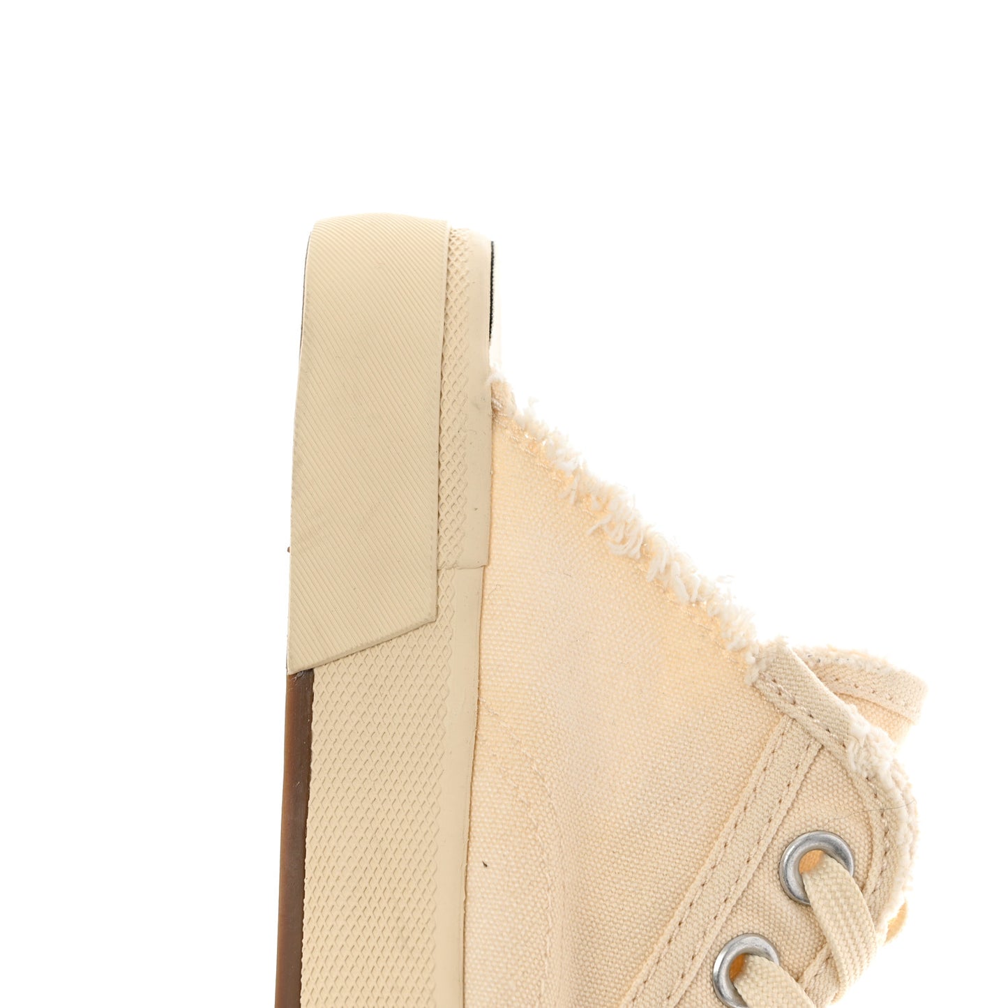 Canvas Womens Paris Sneaker Mules 36 White