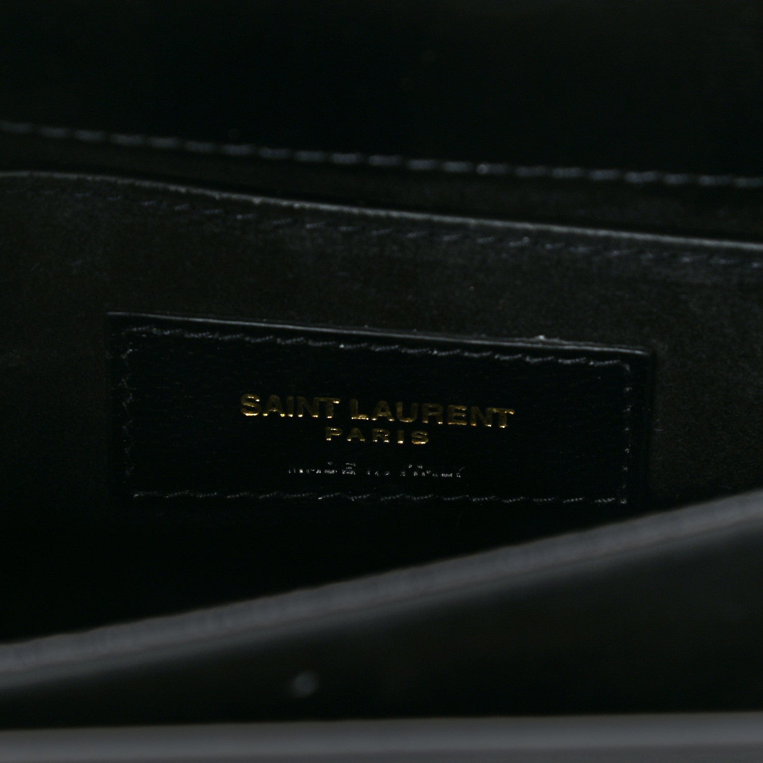 Saint Laurent Calfskin Medium Monogram Sunset Black 7 of 11