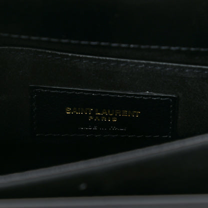 Saint Laurent Calfskin Medium Monogram Sunset Black 7 of 11