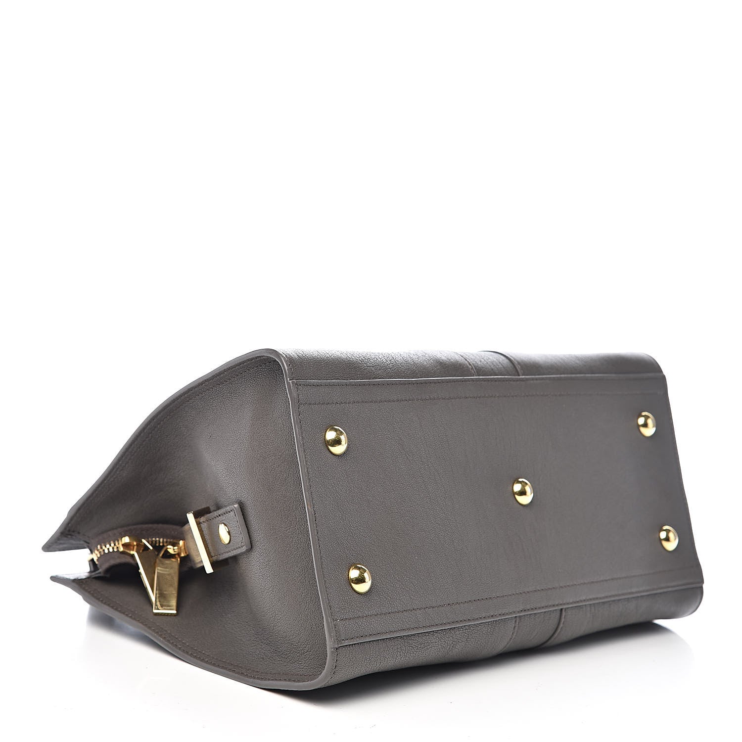 Saint Laurent Sheepskin Small Cabas ChYc Grey 4 of 13