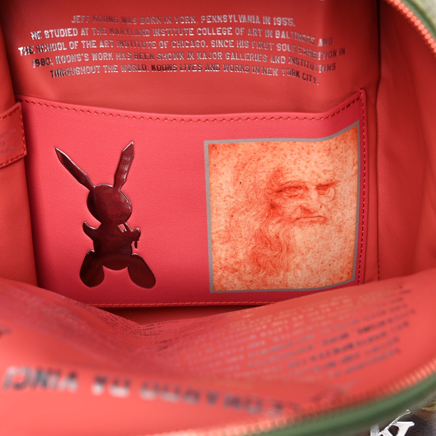 Louis Vuitton Masters Da Vinci Palm Springs Backpack 9 of 13