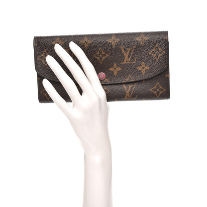 Louis Vuitton Monogram Emilie Wallet Hot Pink 2 of 9