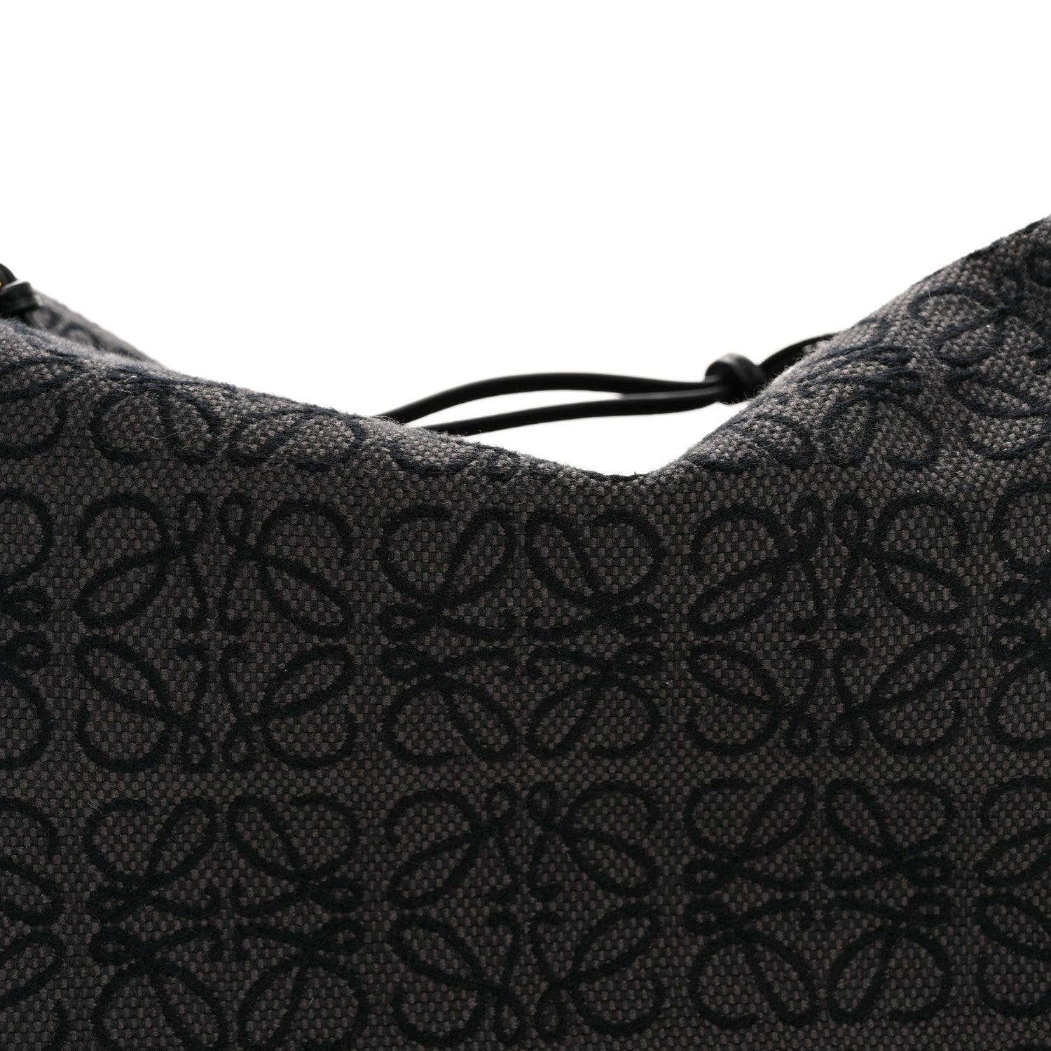 Loewe Jacquard Anagram Calfskin Medium Cubi Bag Anthracite Black 8 of 12