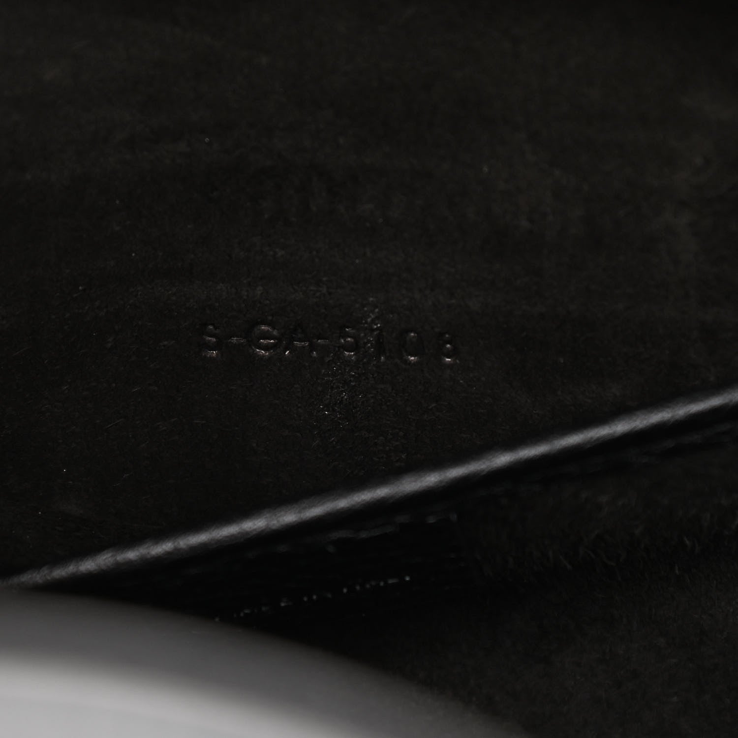 Celine Drummed Calfskin Nano Luggage Black 7 of 12