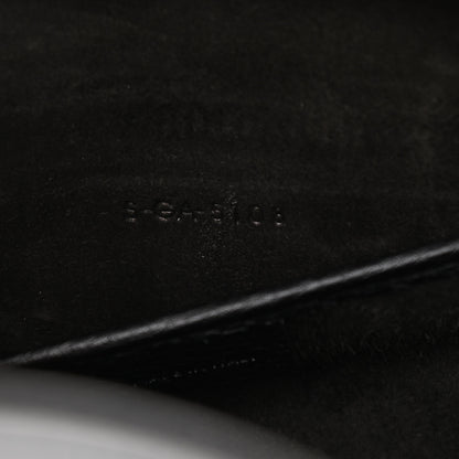 Celine Drummed Calfskin Nano Luggage Black 7 of 12