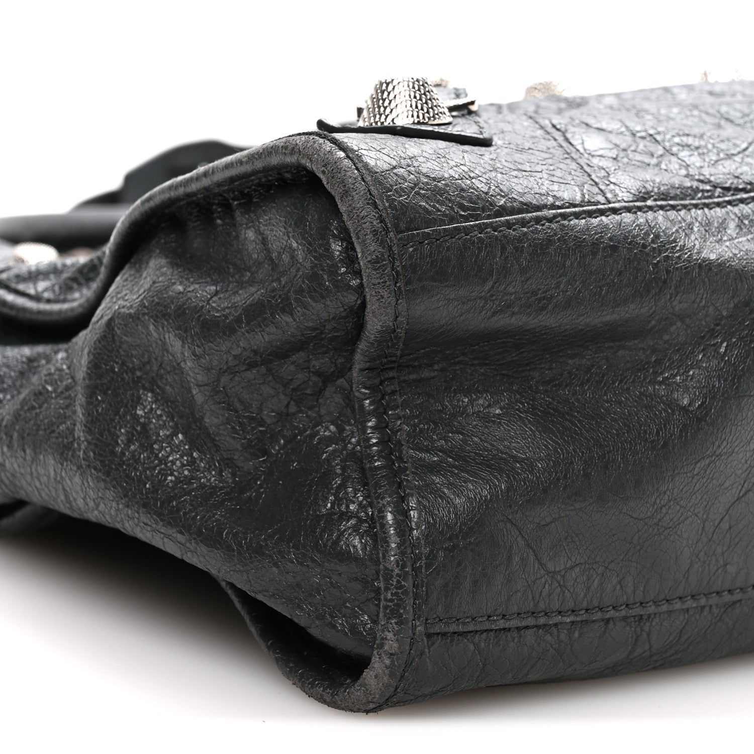 Balenciaga Agneau Giant 21 Silver Hardware City Anthracite 8 of 9