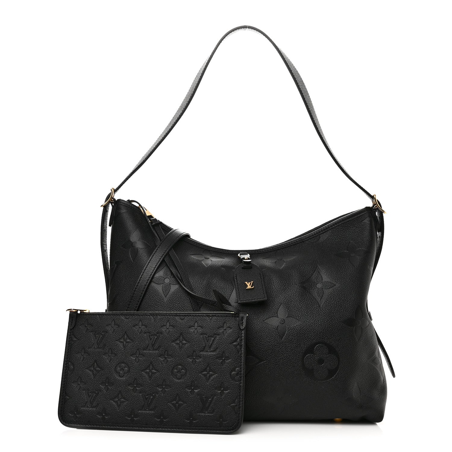 Louis Vuitton Empreinte Monogram Giant CarryAll MM Black 1 of 9