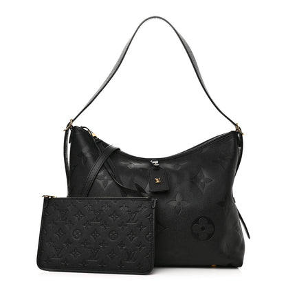 Louis Vuitton Empreinte Monogram Giant CarryAll MM Black 1 of 9