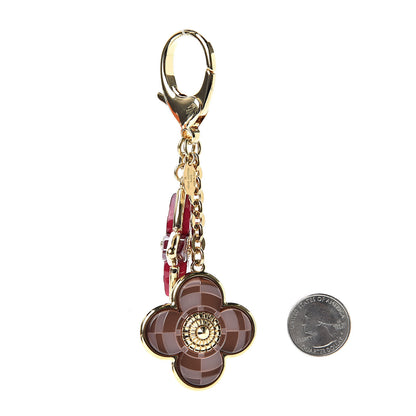 Louis Vuitton Metal Resin Mosaique Bag Charm Rouge Fauviste 2 of 5