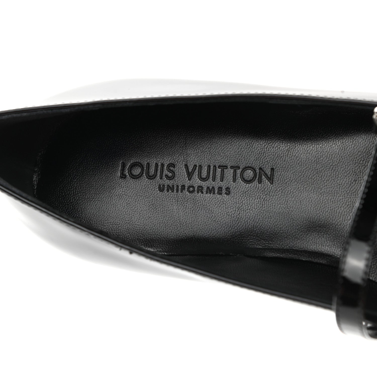 Louis Vuitton Patent Uniformes Ballerina Flat 36 Black 7 of 9