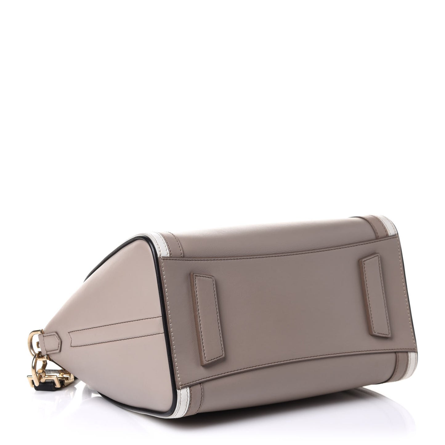 Calfskin Small Tri-Color Antigona Beige Black White