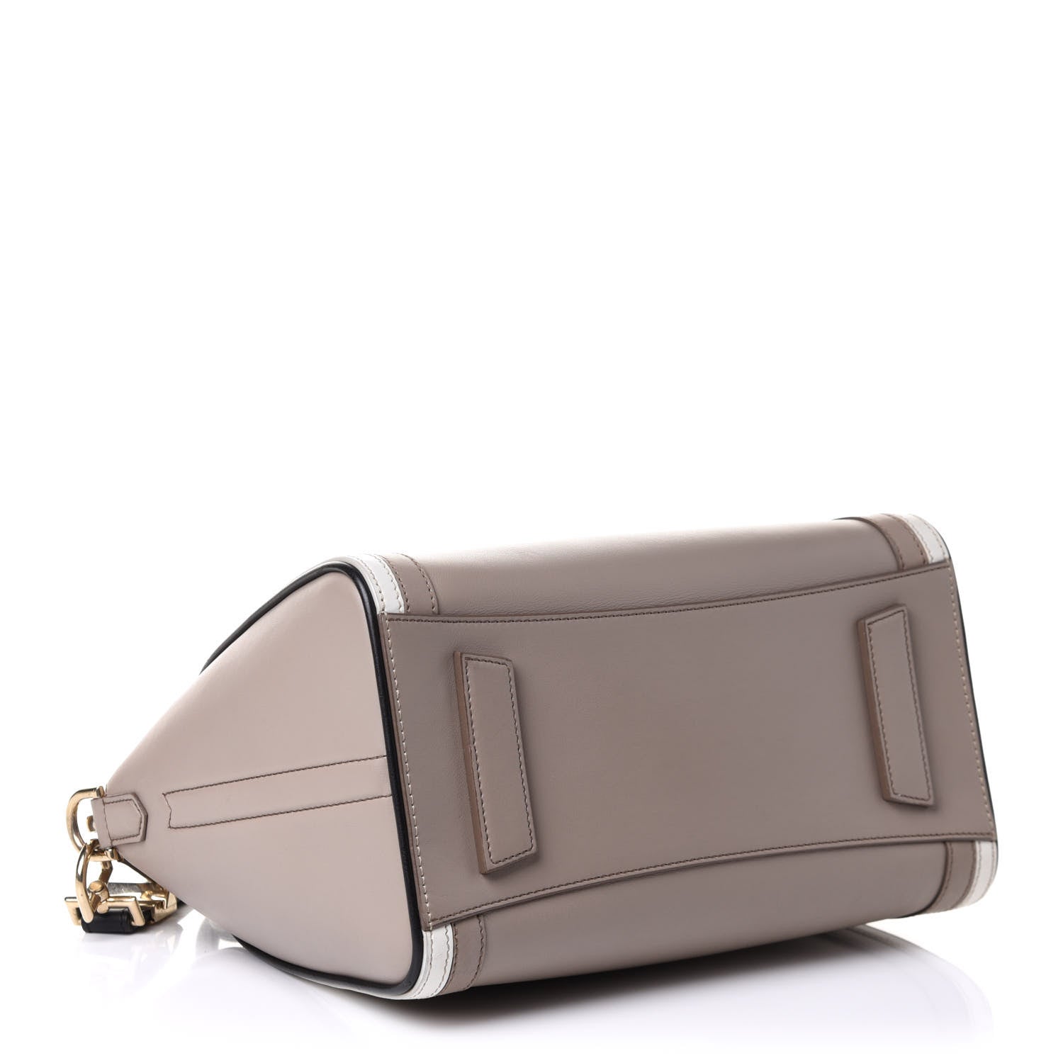 Givenchy Calfskin Small Tri-Color Antigona Beige Black White 4 of 10