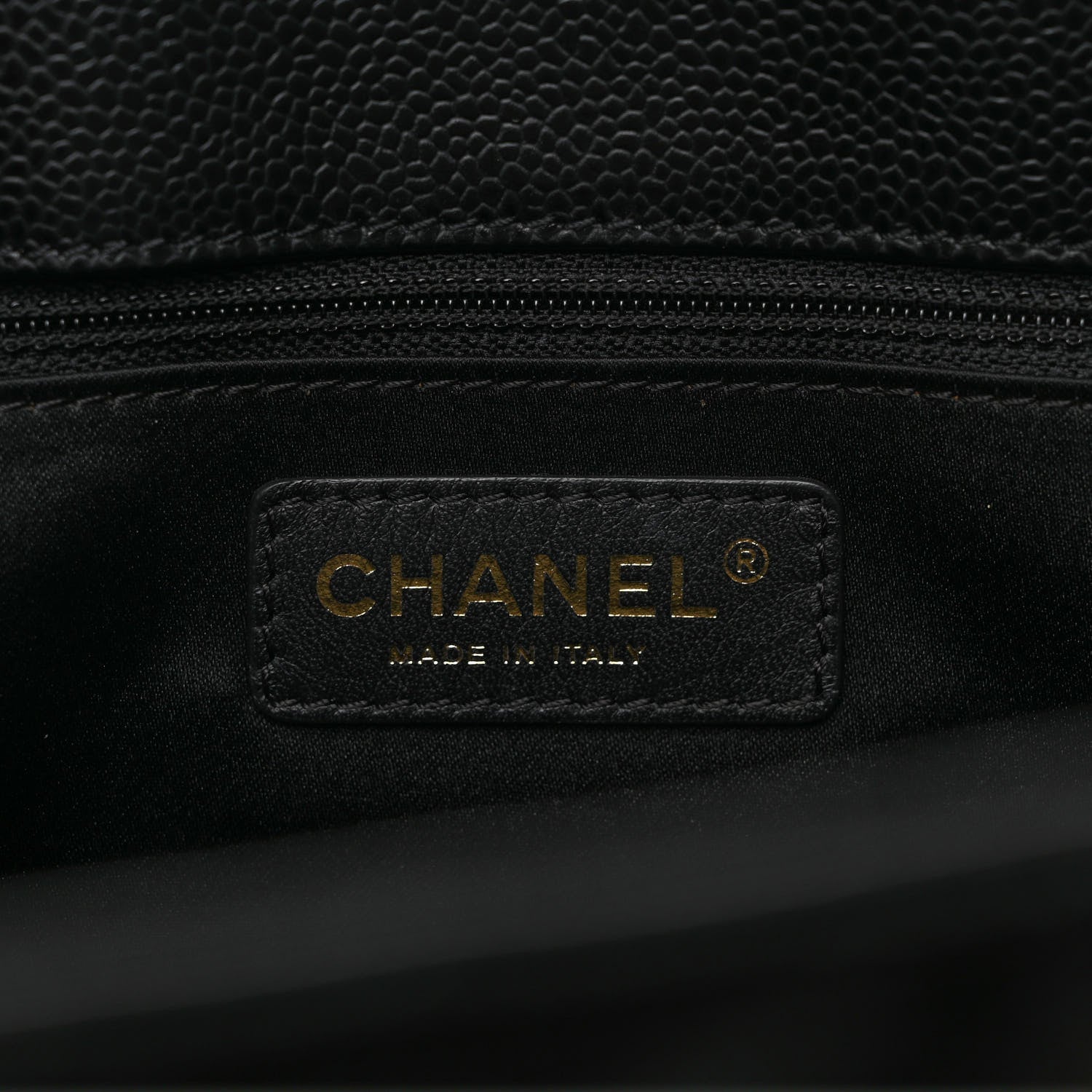 Chanel Caviar Quilted Grand Shopping Tote GST Black 5 of 7