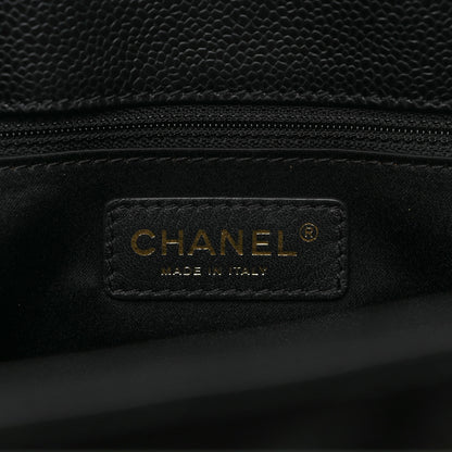 Chanel Caviar Quilted Grand Shopping Tote GST Black 5 of 7
