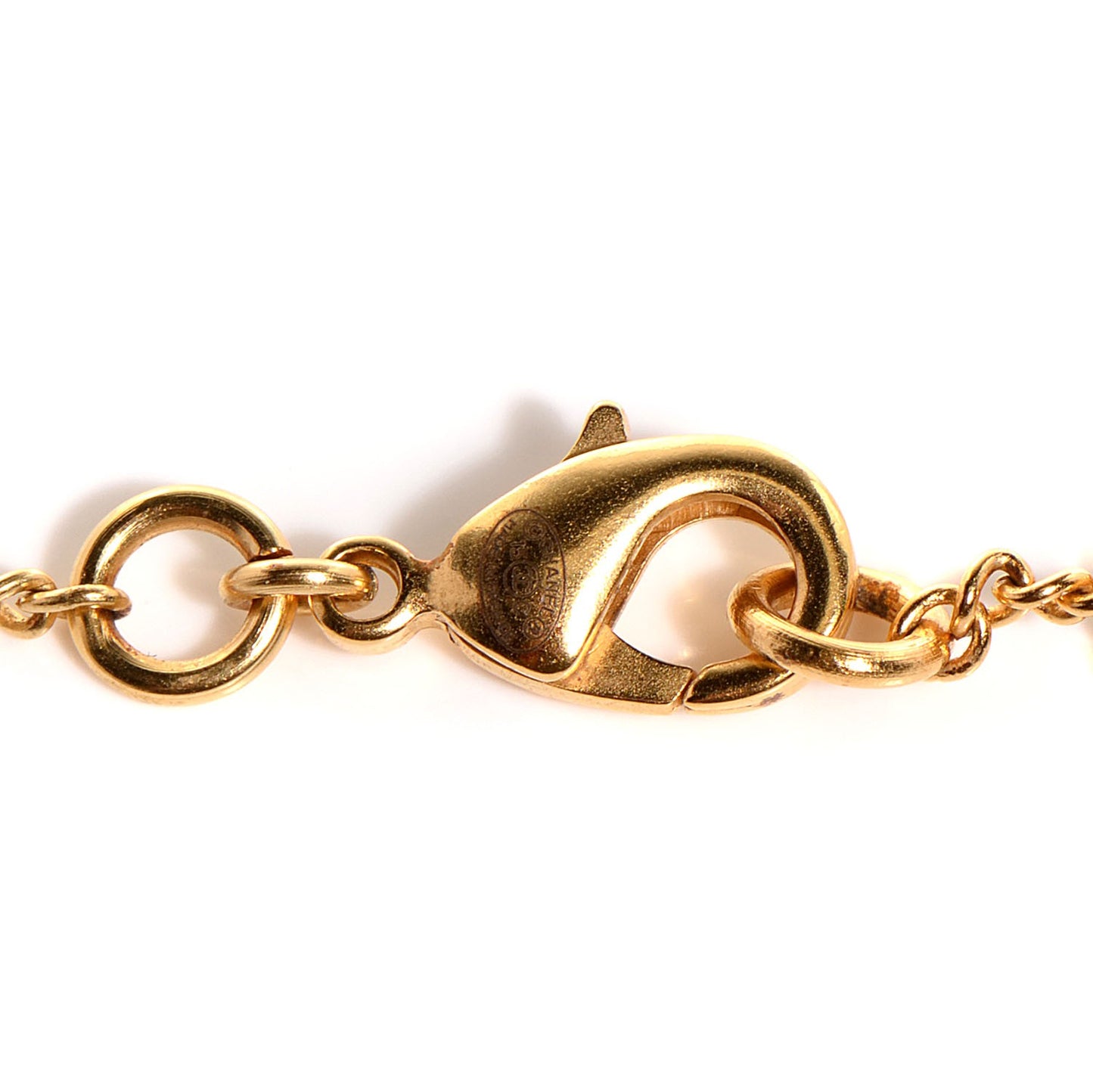 CC Pendant Necklace Gold