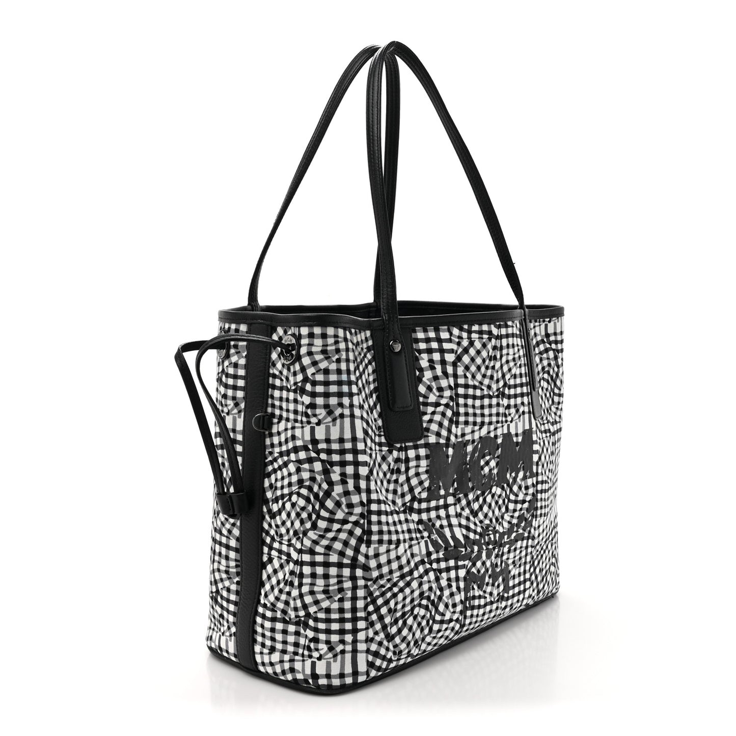 Visetos Medium Liz Reversible Shopper Tote Black