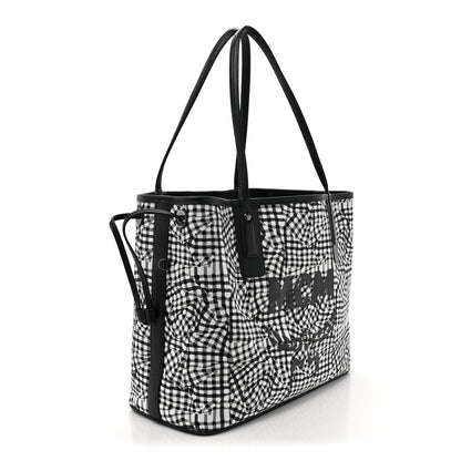 MCM Visetos Medium Liz Reversible Shopper Tote Black 5 of 19