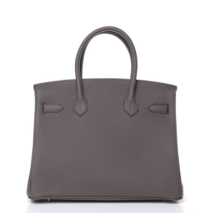 Hermes Togo Birkin 30 Etain 4 of 28