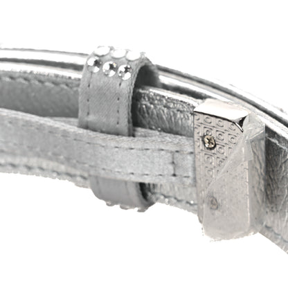 Judith Leiber Swarovski Crystal Convertible Belt Bag Silver 10 of 10