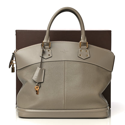 Louis Vuitton Suhali Lockit MM Greige 16 of 16