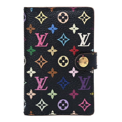 Louis Vuitton Monogram Multicolor Carnet de Bal Mini Agenda Cover Black 1 of 10